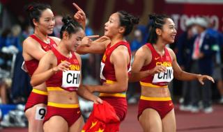 男子4x100米接力赛